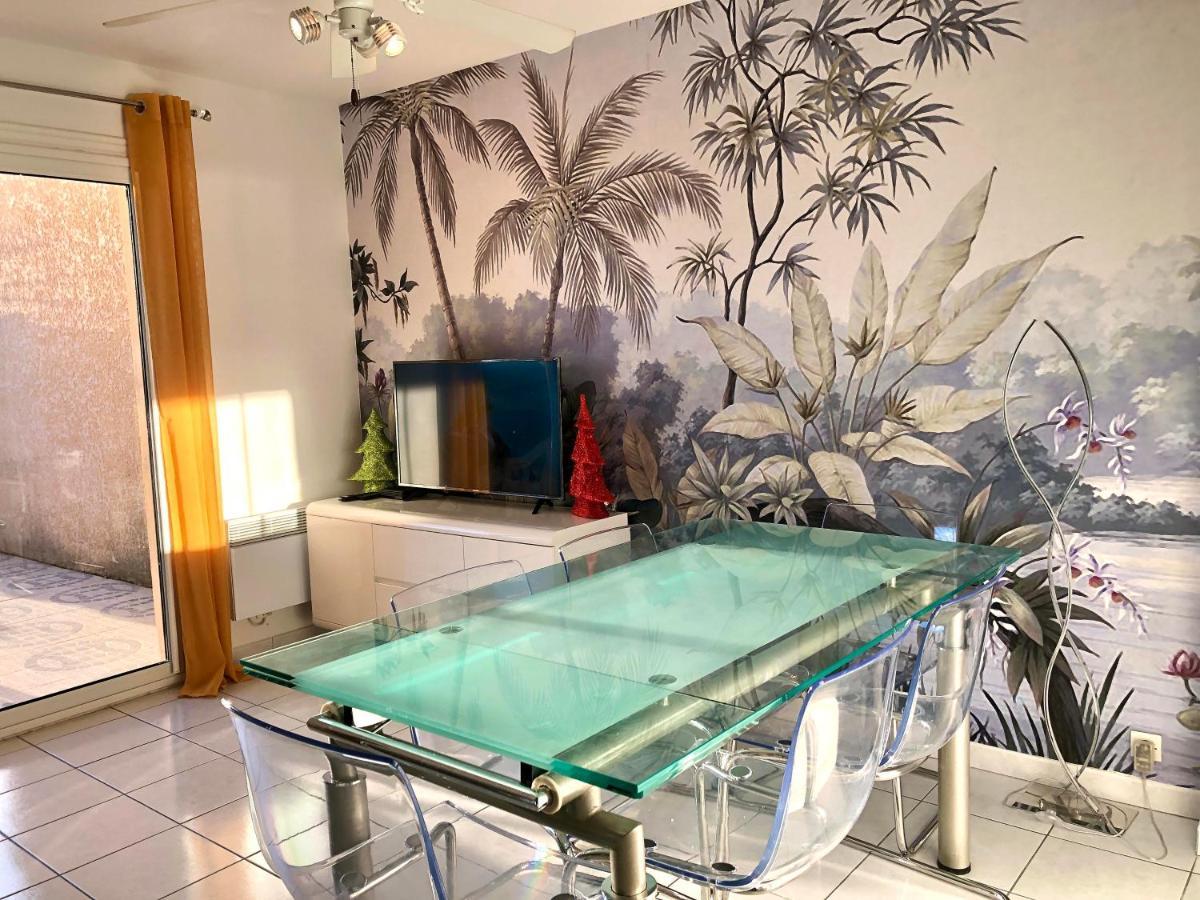 Barcaresa-Villa Sur Le Sable Vue Mer Panoramique Piscine Clim Wifi Le Barcarès Dış mekan fotoğraf